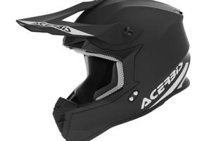Casco Off Road Linear Acerbis nero opaco