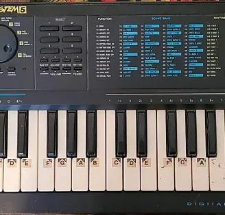pianola bontempi system 5 AT 808