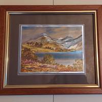 Set di 2 Laminati Metallici Decorativi con Cornice