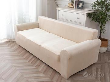 Due Copridivano 3 Posti (180-260CM) Con Braccioli