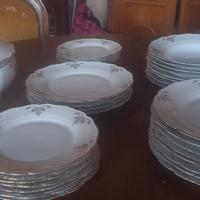 Antico servizio di piatti "Made in Cecoslovacchia"