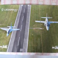 Leonardo Aircraft Aermacchi  M-345 -- M-346 poster