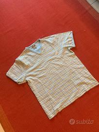 Maglia nike originale bianca-azzurra