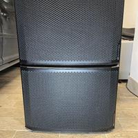 Coppia Subwoofer dBTechnologies SUB 915A Attivi