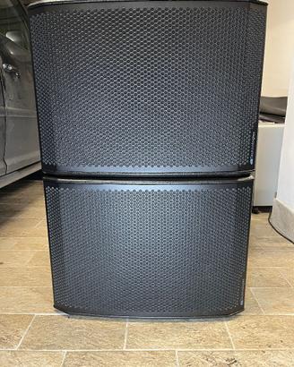 Coppia Subwoofer dBTechnologies SUB 915A Attivi