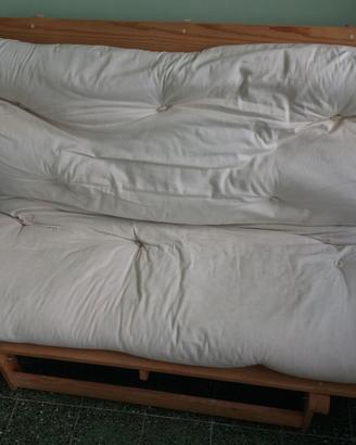 n. 2 DIVANI-LETTO  FUTON IKEA GRANKULLA , LEGGI