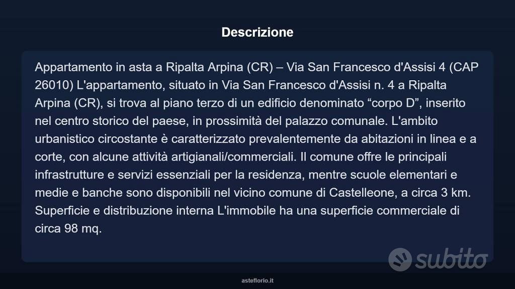 Appartamento – CR - Vista 4