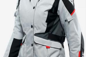 Dainese Tempest 3 D Dry Grey Black Red IMECCABILE