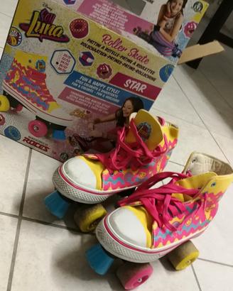 Pattini a rotelle con scarpa