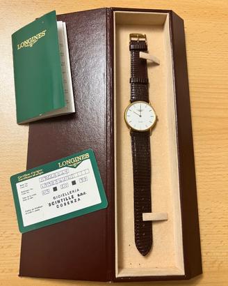 Longines oro 18 k