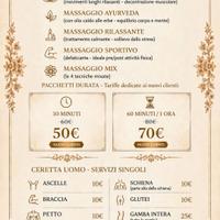 DEPILAZIONE UOMO - CERETTE  UOMO