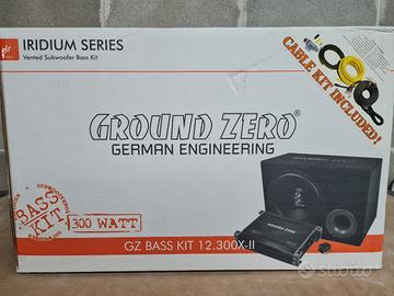 Subwoofer + Amplificatore Ground Zero