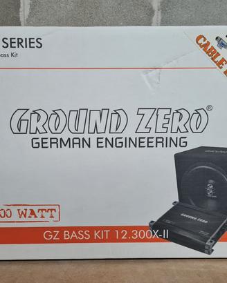 Subwoofer + Amplificatore Ground Zero