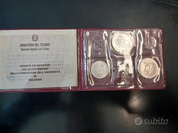 Università di Bologna – 500 e 200 lire Arg 