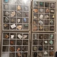 Collezione pietre e minerali