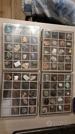 Collezione pietre e minerali