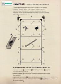 Controtelaio porta blindata 