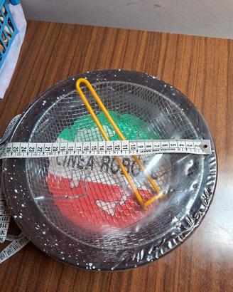 padella per friggere antiaderente con cestello