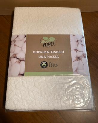 Copri materasso una piazza bio