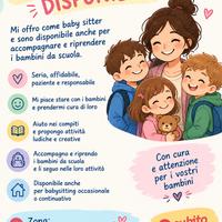 BABY SITTER E ACCOMPAGNAMENTO A SCUOLA