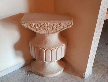 Base in pietra per tavolo