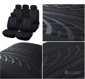 Coprisedili per Auto Nero - Anteriori/Posteriori