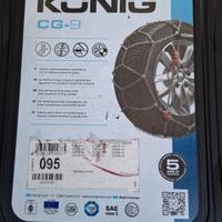 Catene da neve KONIG CG-9 misura 095 *NUOVE*