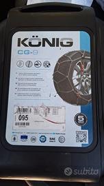 Catene da neve KONIG CG-9 misura 095 *NUOVE*
