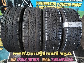 4 gomme usate pirelli 205 45 17 88v invernali 