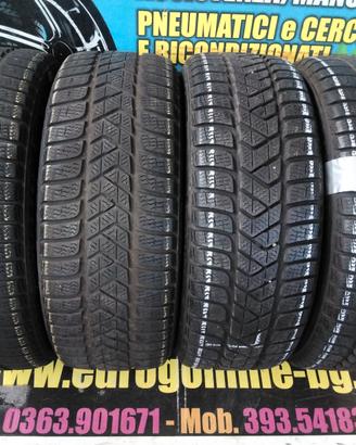 4 gomme usate pirelli 205 45 17 88v invernali 