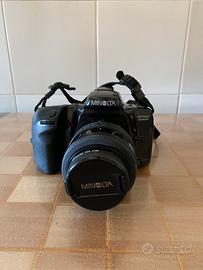 Minolta reflex dynas 500 si con due obbiettivi