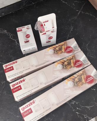 sacchetti sottovuoto e pompa manuale