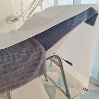 lettino con portarotolo