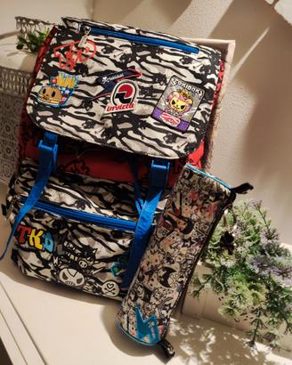 Zaino Invicta & Tokidoki e astuccio