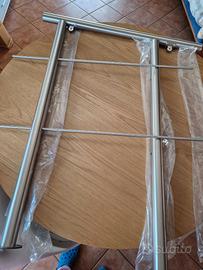 Balaustra scala interna acciaio Inox 80cm
