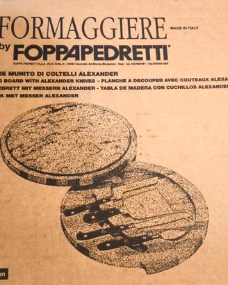 tagliere e coltelli formaggi