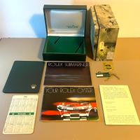 Rolex Submariner 5513 vintage 1982 full set