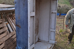 Vasca in ferro verniciato a norma igienico/sanitar