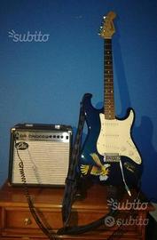 Nuovissima chitarra elettrica con amplificatore