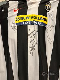 Maglietta juventus autografo di del piero