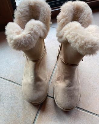 Stivaletti in camoscio