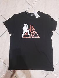 maglietta nera Vasco rossi