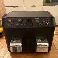 Friggitrice ad aria doppio cassetto