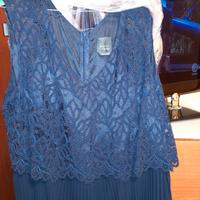 Vestito cerimonia blu 