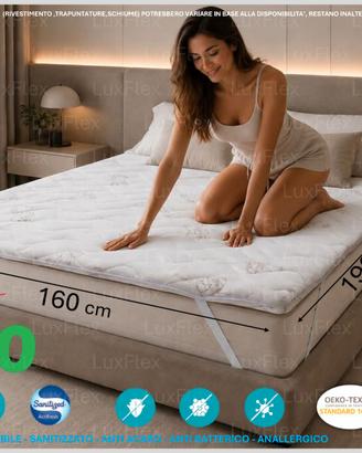 TOPPER CORRETTORE MEMORY FOAM - MATRIMONIALE SFOD.