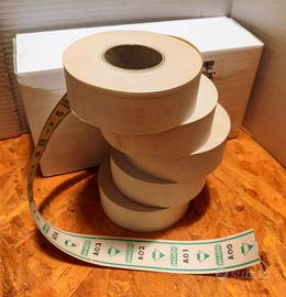 5 Rotoli eliminacode da 2000 ticket cadauno