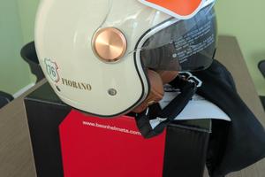 Casco Jet BEON Fiorano 74 Vintage  Vespa  M 57 58