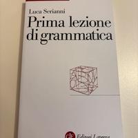 Libro “Prima lezione di grammatica”