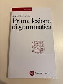 Libro “Prima lezione di grammatica”