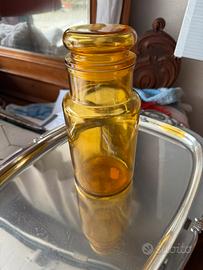 Barattolo in vetro vintage